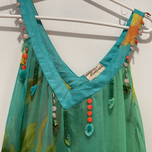 NWOT-Floral beach skirt - Picture 2 of 5